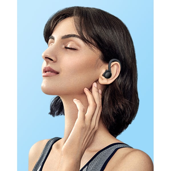 Gaming Headset Competition Low Latency In-Ear Bluetooth hörlurar, IPX7 vattentäta uppslukande Bluetooth hörlurar för bas, (Vita)