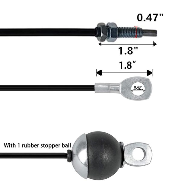 Gym Wire Rope Fitness Cable Pulley Machine System Heavy Duty Steel Wirerope Til Hjemme Fitnesscenter Pull Down Lat Lift Pulley Bodybuilding. 3m A