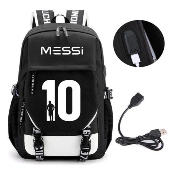 Messi ryggsäck Black