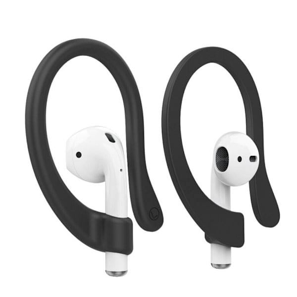 2 par ørepropper Anti-Slip Sport Hooks Magnetiske til Air Pods 1/2/3/Pro til løb