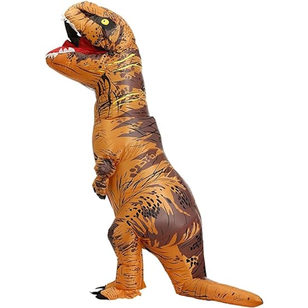 Barn Tyrannosaurus Rex Uppblåsbar Dräkt, Cosplay Tyrannosaurus Rex Dockan Uppblåsbar Dräkt