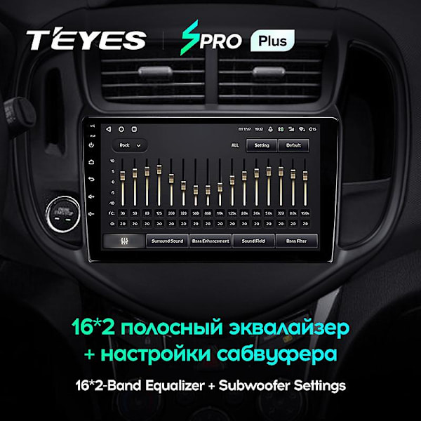 Til Chevrolet Aveo 3 2016 - 2021 Bilradio Multimedie Videoafspiller Navigation GPS Android 10 No 2din 2 Din Dvd Aveo3 SPROp 64G