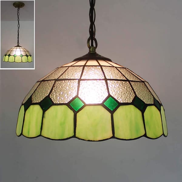 Tre- og glasspendel S6 - E27 9W varmhvit inkludert Style 6