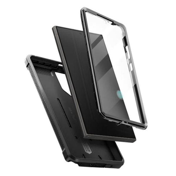 Helfodral till Samsung Galaxy S24 Ultra - SUPCASE - Unicorn Beetle Pro - Stötsäker - Stativ Svart