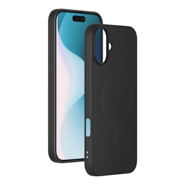 Beskyttelseshætte - BIGBEN - iPhone 16 Plus - Fleksibel - Stødabsorberende - Sort Svart