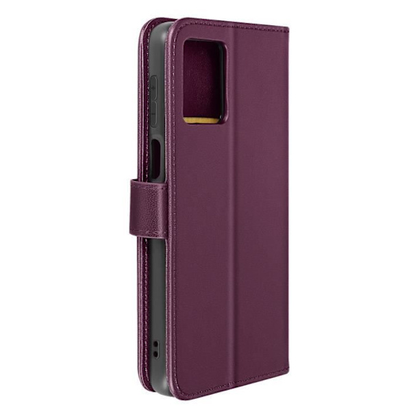 Taske til Motorola Moto G54 - AVIZAR - Binfen farve - Mørk lilla - Hård - Syntetisk - Voksen - Flap Mörklila