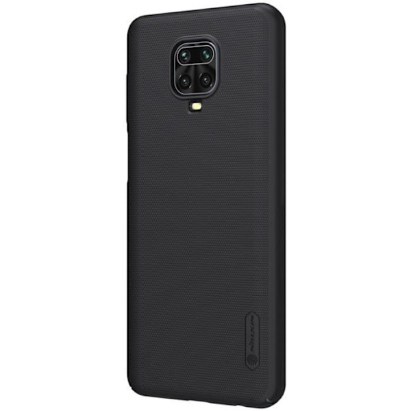 Skydd - NILLKIN - Super Frosted Shield - Xiaomi Redmi Note 9 Pro / 9S - Svart - Halkfri Svart