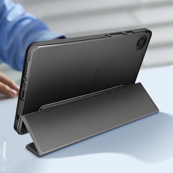 Suojakuori Samsung Tab A9 Flip Stand Tri-Fold Sleep Mustalle Svart