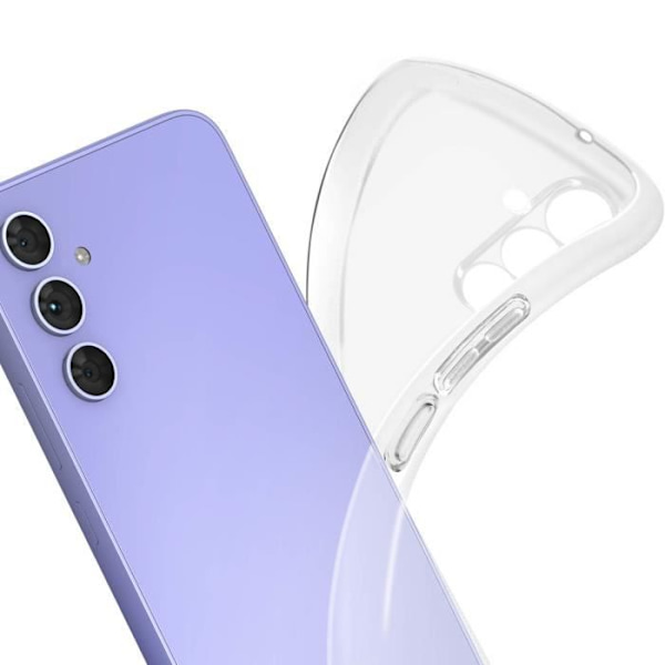 Suojakuori on yhteensopiva Samsung Galaxy A54 5G Soft Transparent Case -kuoren kanssa