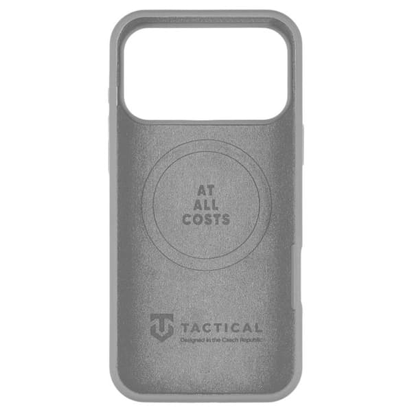 MagSafe-kuori iPhone 17 Pro Maxille, silikonia, Velvet Smoothie Tactical -harmaa Grå