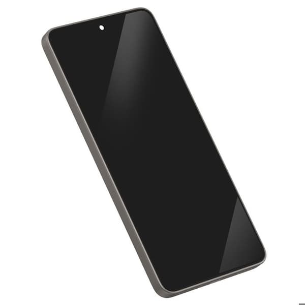 Fullskärm för Xiaomi 14T med förmonterad glas och chassi i grått Grå