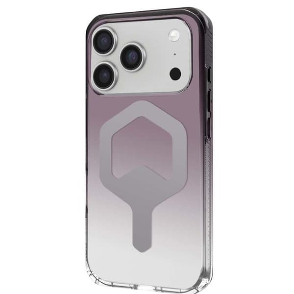 Coque Magsafe - UAG - iPhone 17 Pro Max - Stødabsorberende - Translucent violet gradient - Blød Svart