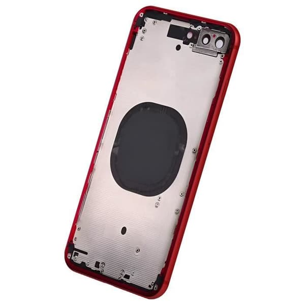 Chassis iPhone 8 Plus - AVIZAR - Rød - Erstatningsbagside - Holdbar - Nem reparation Röd