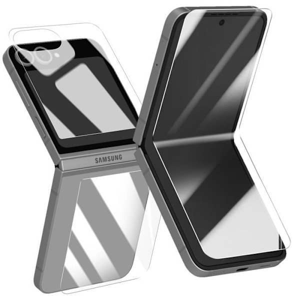 Helskärmsskydd för Samsung Galaxy Z Flip 6 Transparent Soft Hydrogel Transparent