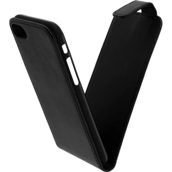 Vertical Flip Case iPhone 7 och iPhone 8 - Skydd Svart