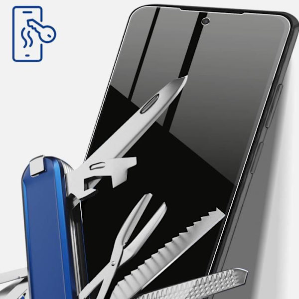 Filmi Xiaomi Redmi 10 Flexible Glass 6H 3mk Flexible Glass Lite läpinäkyvä valkoinen