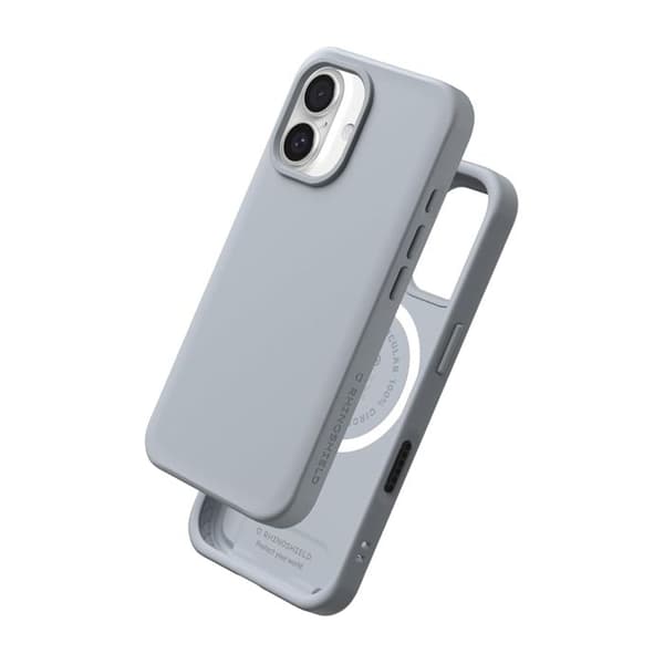 Skydd för iPhone 16 Plus Modell SolidX Ultra-resistent kompatibel med Magsafe Rhinoshield Grå Grå