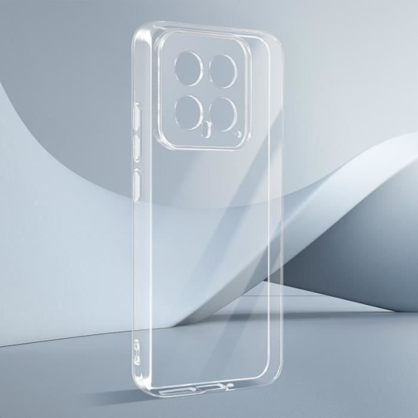 Kotelo Xiaomi 14 Thin 0.3mm Kellastumista estävälle läpinäkyvälle