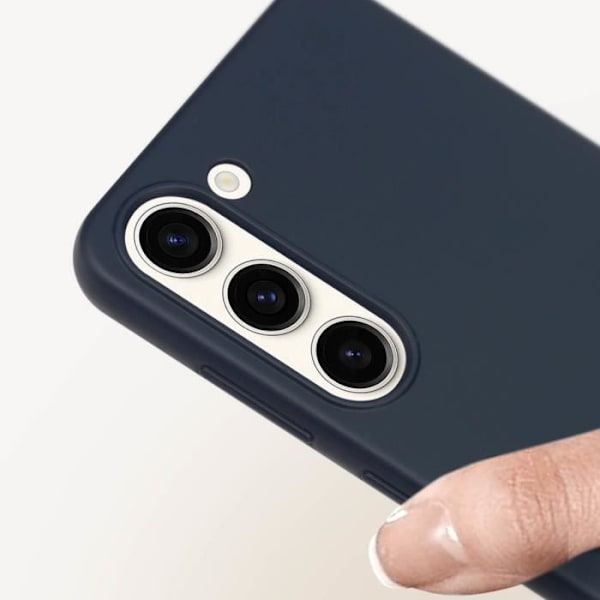 Suojakuori Samsung S23:lle silikoninkestävä mattapintainen Mercury Goospery Blue Blå