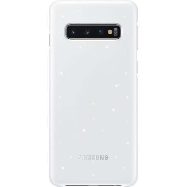 Samsung Shell med LED-display S10 - Vit Vit