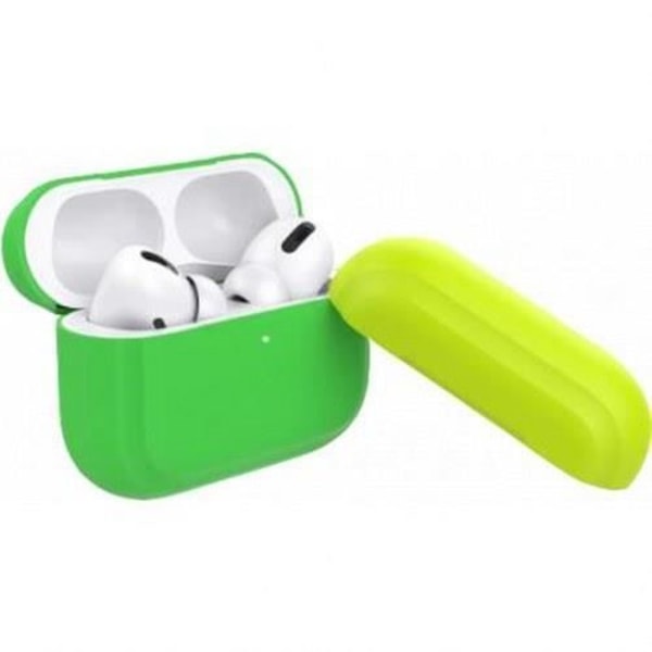 Beskyttelsesetui med hætte til AirPods Pro PURO Green Grön