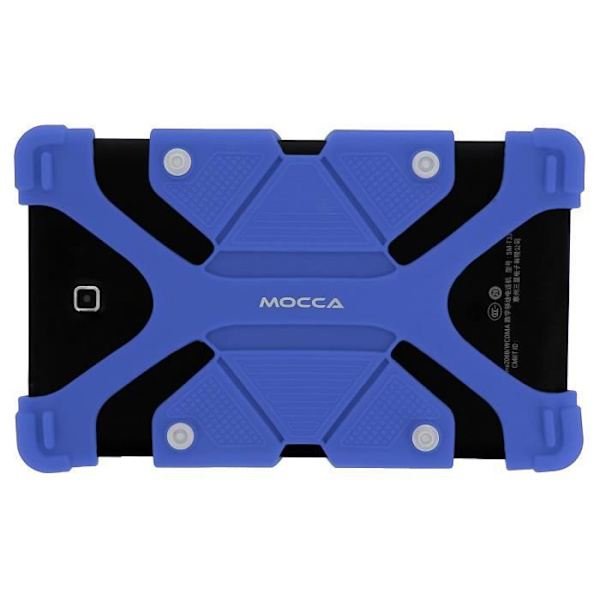 Stødsikker etui - MOCCA - Universal - 9,7 til 12 tommer - 360° beskyttelse - Videounderstøttelse Blå