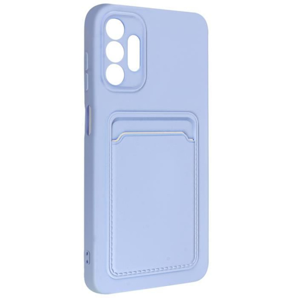 Etui, der er kompatibelt med Samsung A13 kortholder blåt etui
