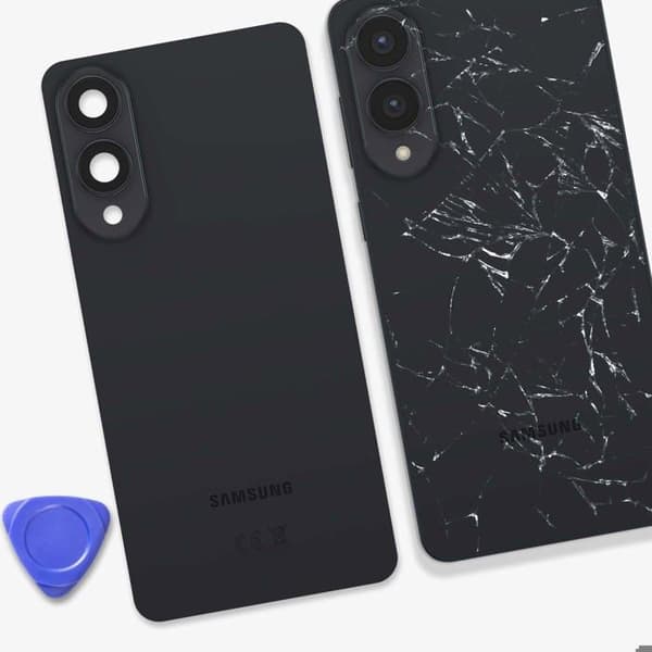 Ersatzbatteri til Galaxy S25 Edge Service Pack Samsung Sort Svart