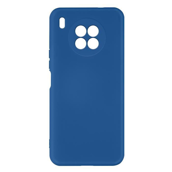 Beskyttelsescover - Huawei - Nova 8i / Honor 50 Lite - Halvstift silikone - Soft-touch - Blå Blå