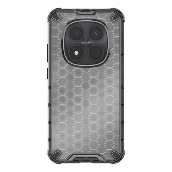 Cover til Redmi Note 15 Pro 5G Forstærket Tekstureret Biavler Sort Svart