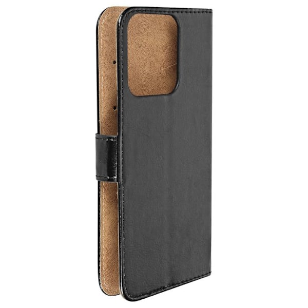 Etui til Fairphone 5 Wallet Adhesive Attachment Magnetisk lukning Sort