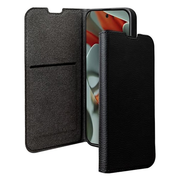 Étui Folio Wallet MFG - BIGBEN - Google Pixel 9 Pro XL - Musta - Ta折ado - Täydellinen Suojaus Svart
