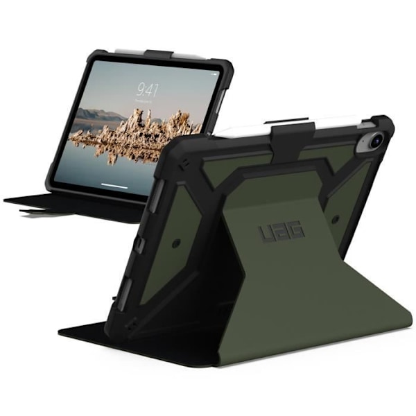 Plånboksfodral för surfplatta - UAG - Metropolis - iPad 10.9 (2022) - Grön - Unisex Grön