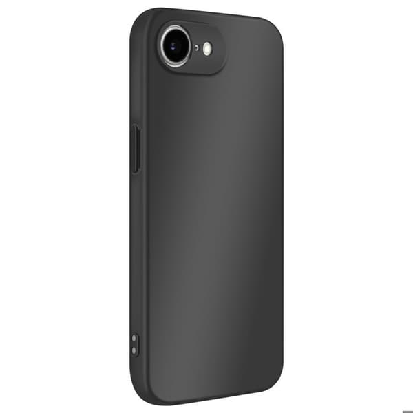 Coque - AVIZAR - iPhone 17e - Soft-Touch - Semi-hård silikone - Stødbeskyttelse Svart