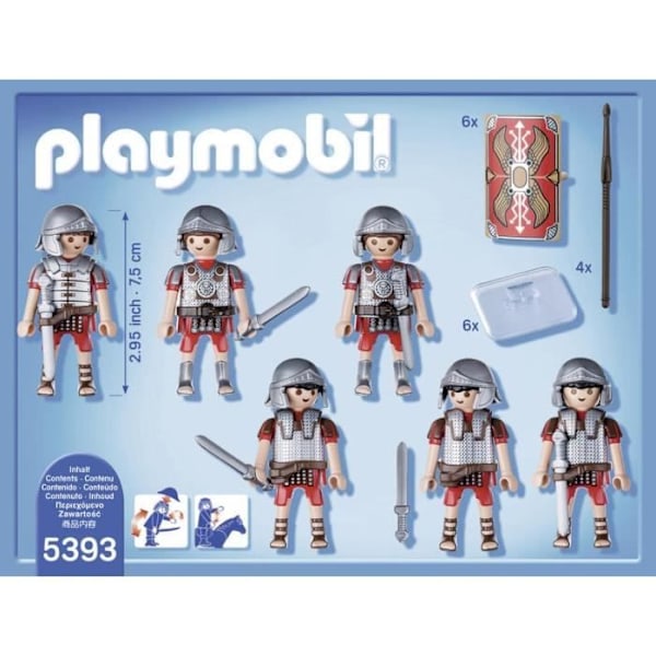 PLAYMOBIL - Romersk Bataljon - HISTORIE - Blandet - Fra 4 år romersk bataljon