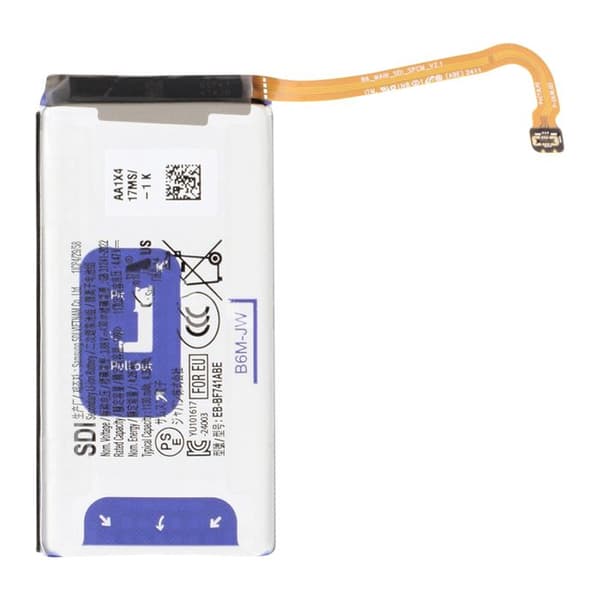 Hovedbatteri til Galaxy Z Flip 6 Kapacitet 1130mAh Model EB-BF741ABE Grå Grå