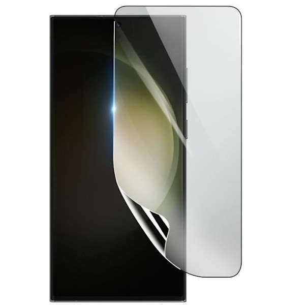 Skärmskydd - 3MK - Samsung Galaxy S23 Ultra - Stötsäker Hydrogel - Genomskinlig - Reptålig Transparent