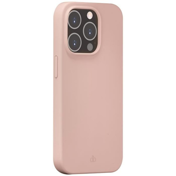 Baksidan - DBRAMANTE1928 - Monaco - iPhone 14 Pro - Rosa - 75% återvunna material Rosa