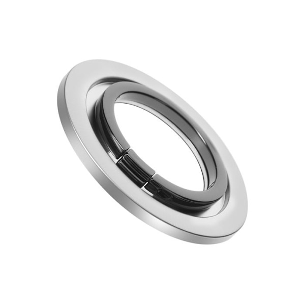MagSafe stödring för iPhone, magnetisk och roterande Max excell silver Grå