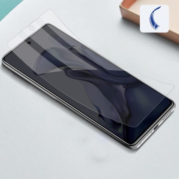 Filmi Xiaomi Mi 11T ja Mi 11T Pro joustava itsekorjautuva 3mk Arc+ läpinäkyvä valkoinen