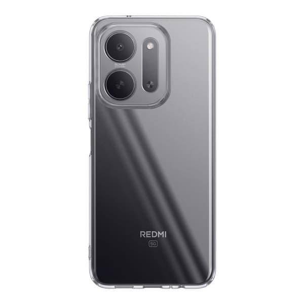 Skal för Redmi 17C 5G Ultra-Tunn med Höjd Kamera Skydd Transparent Vit
