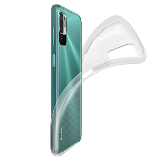 Fodral - Xiaomi - Redmi Note 10 5G - Transparent - Silikon Gel - Ultratunn Transparent