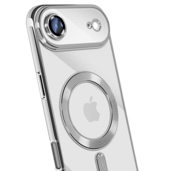 Magsafe Cover - AVIZAR - iPhone Air - Krom Sølv - Elegant Beskyttelse - Blød Grå