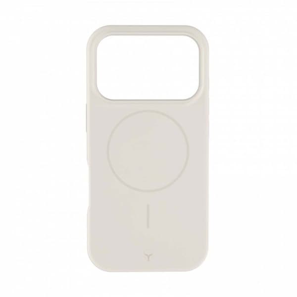 MagSafe cover - IPhone17 Pro - Forstærket silikone - Hvid Vit