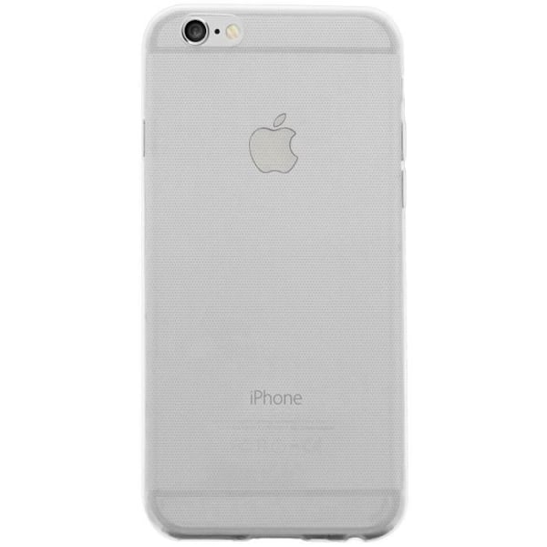 Suojapakkaus - AVIZAR - iPhone 6 / 6S - Läpinäkyvä silikonikuori - Karkaistu lasikalvo Transparent