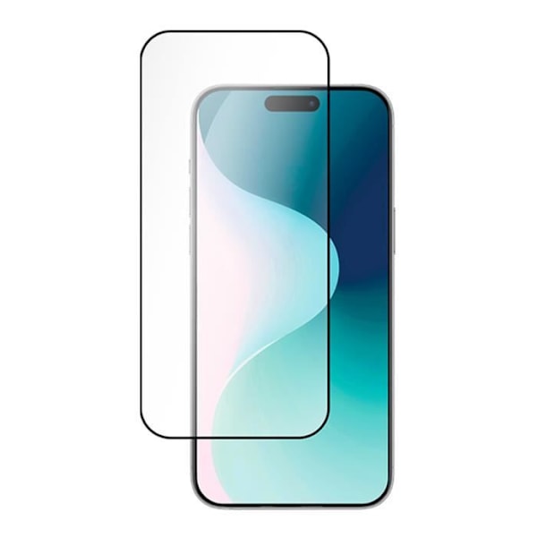 Näytönsuojus - BIGBEN - iPhone 16 Pro - Karkaistu lasi 2.5D - Naarmuuntumaton - Iskunkestävä Transparent