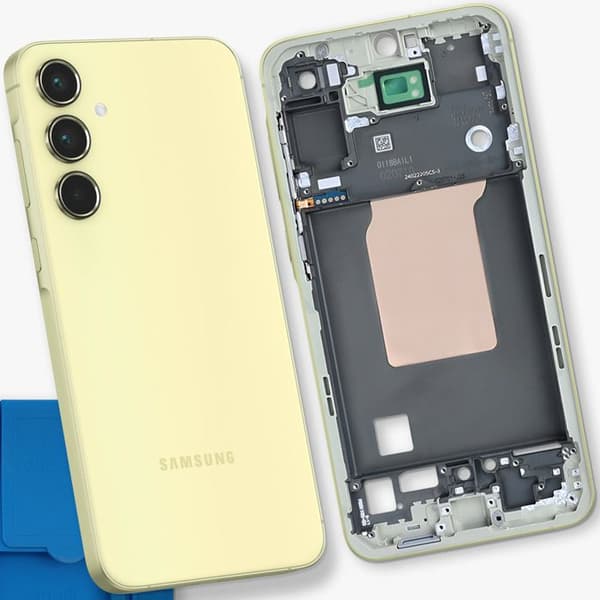 Stift Erstatningschassis til Galaxy A55 Lys Grøn Grön