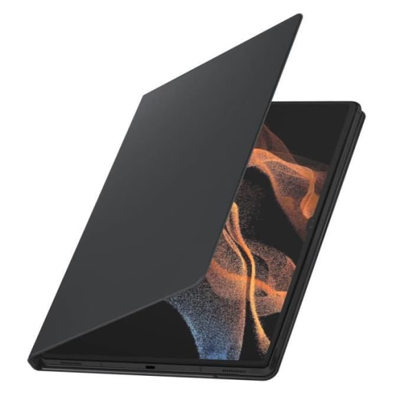 Alkuperäinen Samsung Galaxy Tab S8 Ultra Case Support -videokirjan kansi musta
