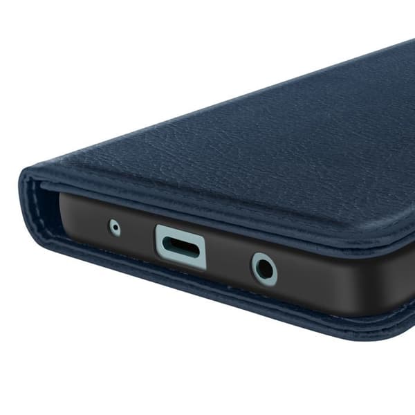Plånboksfodral - Xiaomi - Redmi A5 - Mörknatt - Videostöd - Magnetisk Blå