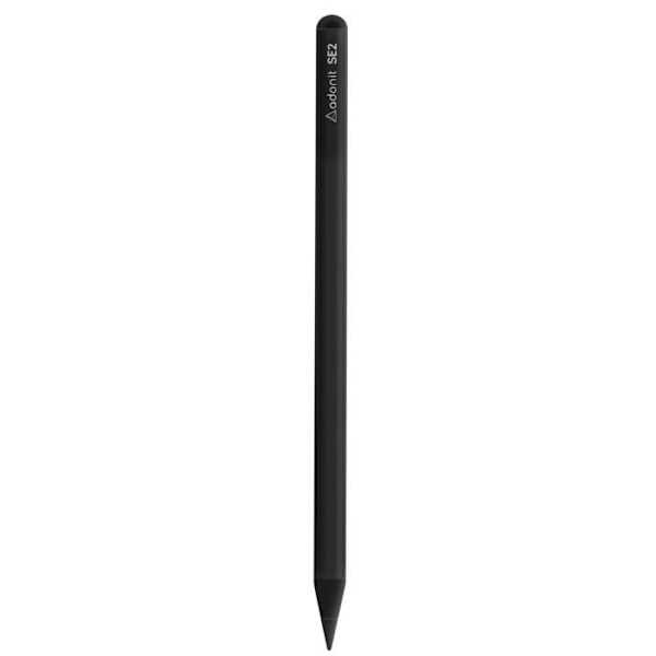 Magnetisk Stylus för iPad - ADONIT SE 2 - Palm Rejection - 10H batteritid - Svart Svart